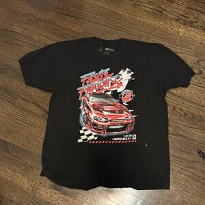 Fast & Furious Black Graphic Tee